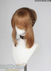 【14 COLORS】S-3 HVY Crimped Top Ponytail Base Wig