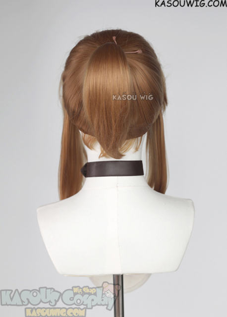 【14 COLORS】S-3 HVY Crimped Top Ponytail Base Wig