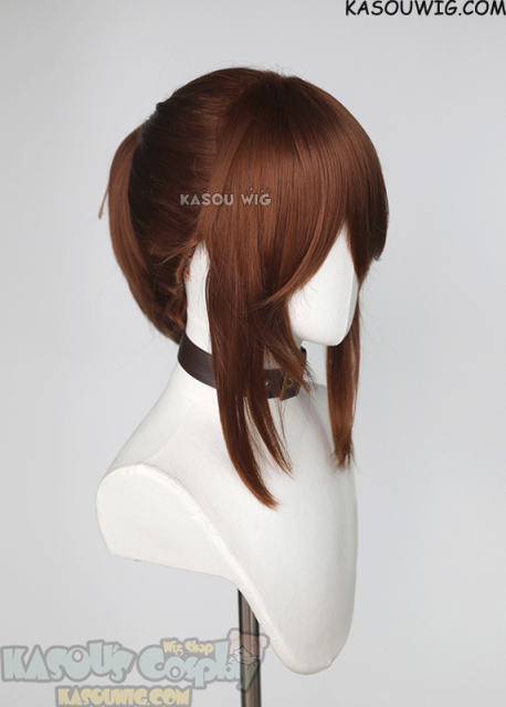 【14 COLORS】S-3 HVY Crimped Top Ponytail Base Wig
