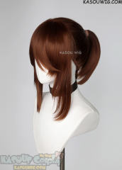 【14 COLORS】S-3 HVY Crimped Top Ponytail Base Wig