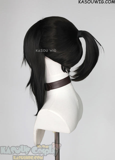 【14 COLORS】S-3 HVY Crimped Top Ponytail Base Wig