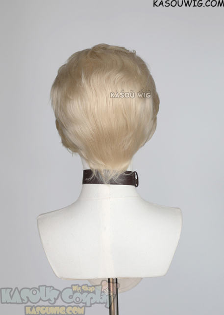 JJK Kinji Hakari slicked-back blonde short wig