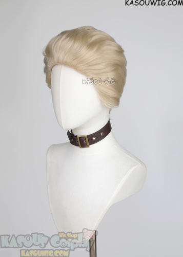 JJK Kinji Hakari slicked-back blonde short wig