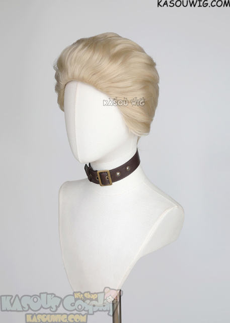 JJK Kinji Hakari slicked-back blonde short wig