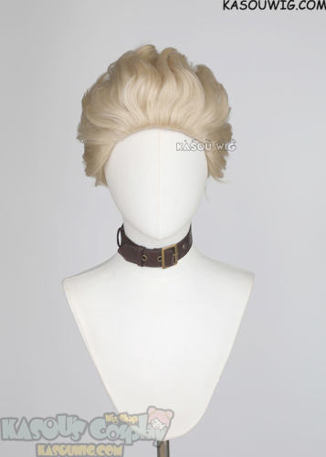 JJK Kinji Hakari slicked-back blonde short wig