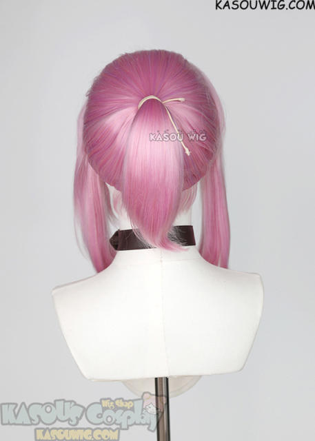 【14 COLORS】S-3 HVY Crimped Top Ponytail Base Wig