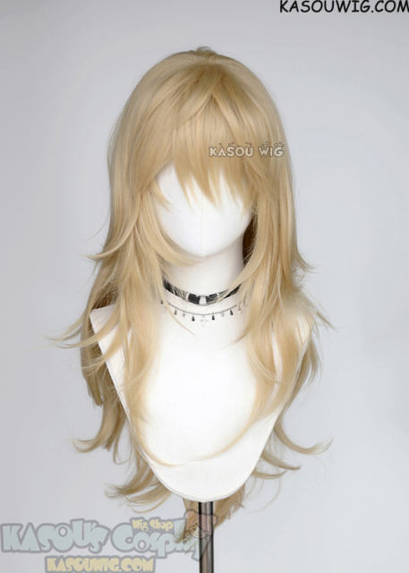 Nikaidou 68cm long layered blonde wig