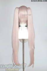 Honkai: Star Rail Sparxie 100cm long clip-on ponytails pinkish white wig ombre