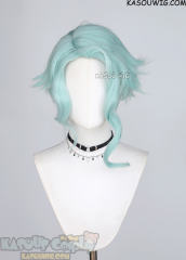 [ Preview ] Genshin Impact Dottore short mint wig