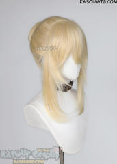 【14 COLORS】S-3 HVY Crimped Top Ponytail Base Wig