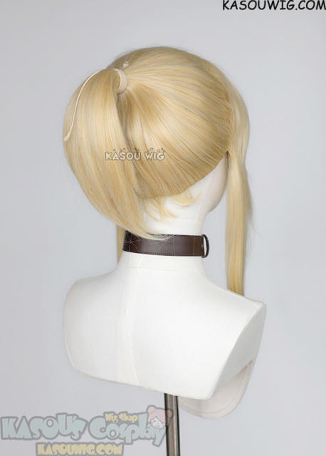 【14 COLORS】S-3 HVY Crimped Top Ponytail Base Wig