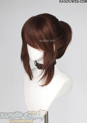 【14 COLORS】S-3 HVY Crimped Top Ponytail Base Wig