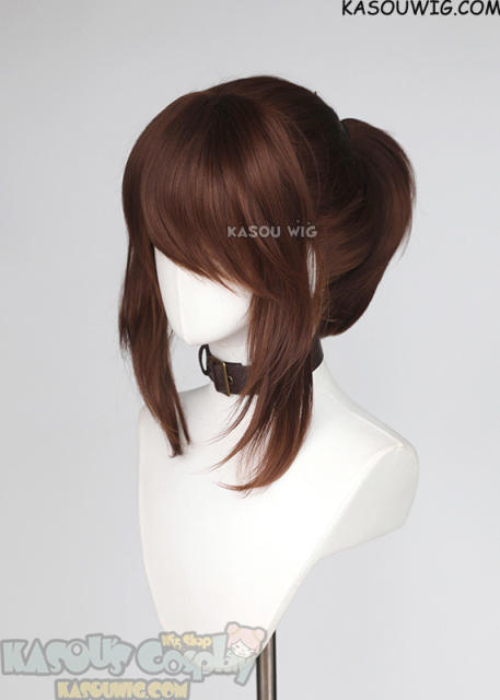 【14 COLORS】S-3 HVY Crimped Top Ponytail Base Wig