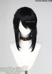 【14 COLORS】S-3 HVY Crimped Top Ponytail Base Wig