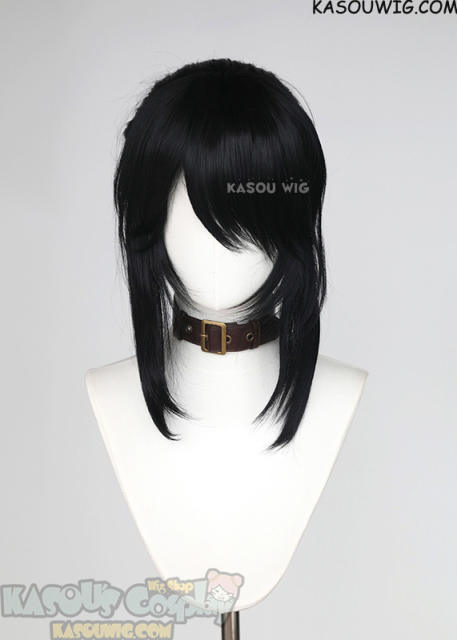 【14 COLORS】S-3 HVY Crimped Top Ponytail Base Wig