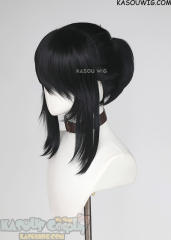 【14 COLORS】S-3 HVY Crimped Top Ponytail Base Wig