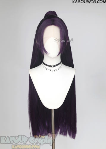 [ Preview ] Lace Front>> The Apothecary Diaries Jinshi deep purple long straight pre-styled wig