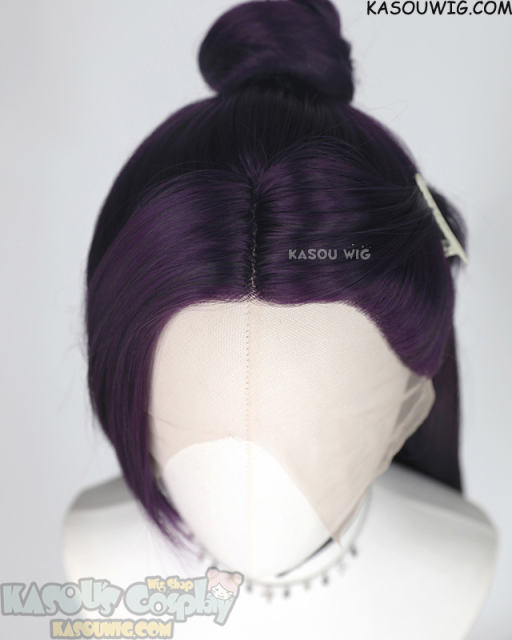 Lace Front>> The Apothecary Diaries Jinshi deep purple long straight pre-styled wig