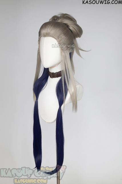 【Styling is required】 Gachiakuta Tamsy Caines 100cm long blonde blue cosplay wig