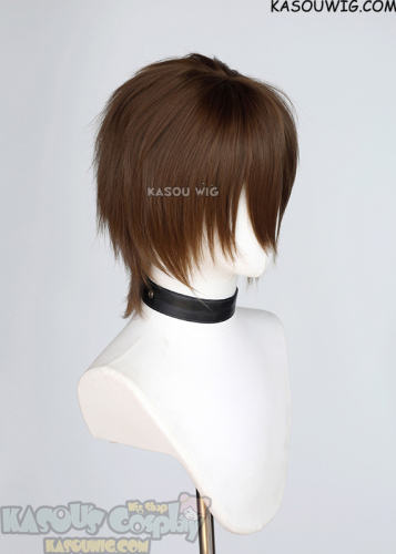 NU: Carnival Eiden raw umber brown short layered cosplay wig