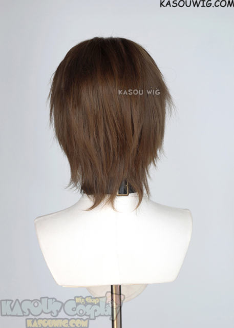 NU: Carnival Eiden raw umber brown short layered cosplay wig
