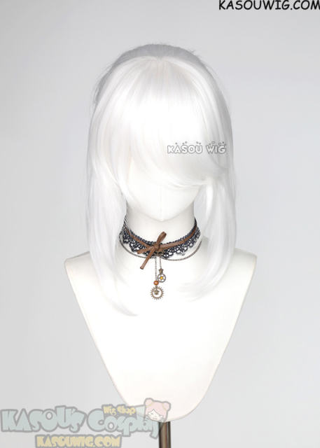 【14 COLORS】S-3 HVY Crimped Top Ponytail Base Wig