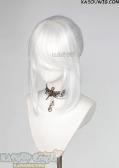 【14 COLORS】S-3 HVY Crimped Top Ponytail Base Wig