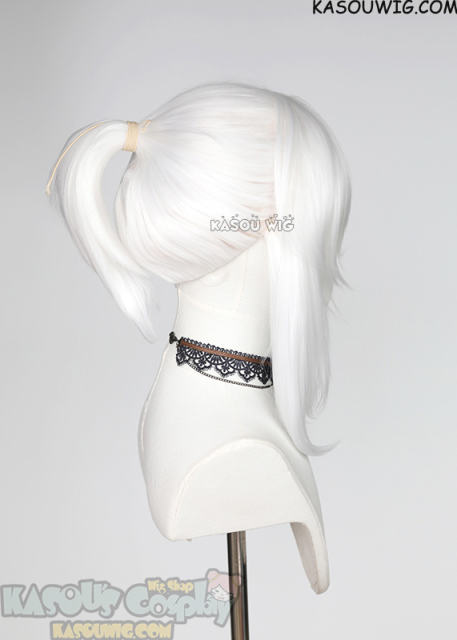 【14 COLORS】S-3 HVY Crimped Top Ponytail Base Wig