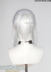 【14 COLORS】S-3 HVY Crimped Top Ponytail Base Wig