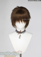 S-1 / KA025 >>31cm / 12.2" short Raw Umber Brown layered wig