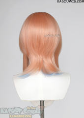 Genshin Impact Linnea orange shoulder length bob cosplay wig