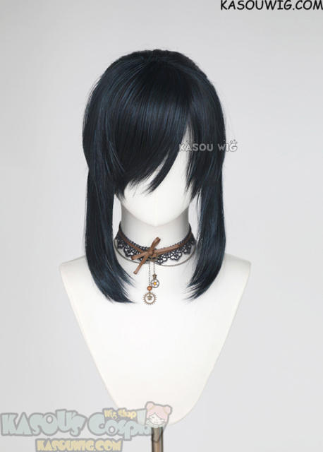 【14 COLORS】S-3 HVY Crimped Top Ponytail Base Wig