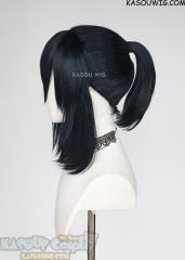 【14 COLORS】S-3 HVY Crimped Top Ponytail Base Wig