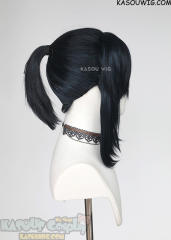 【14 COLORS】S-3 HVY Crimped Top Ponytail Base Wig