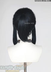 【14 COLORS】S-3 HVY Crimped Top Ponytail Base Wig