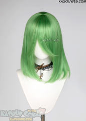 M-1/  KA060 light green bob cosplay wig. shouder length lolita wig