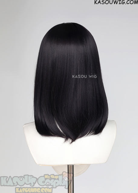 M-1/ SP31 Deep Purple shoulder-length bob wig