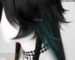 [Redesigned] Honkai: Star Rail Dan Heng Imbibitor Lunae 100cm long black teal ombre wig