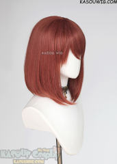 Smoking Behind the Supermarket with You Yamada pinkish brown shoulder-length bob cosplay wig