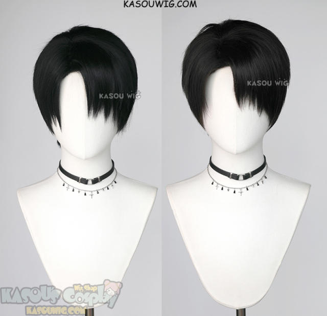 【2 colors】Love and Deepspace Caleb short side-parted wig