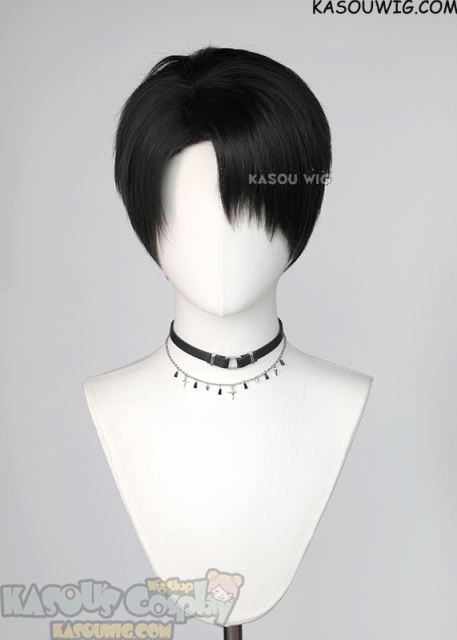 【2 colors】Love and Deepspace Caleb short side-parted wig