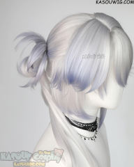 Honkai: Star Rail Yao Guang 110cm long silver blue ombre wig