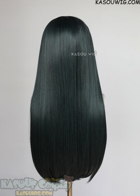 Alien Stage Zombie Stage Sua long straight greenish black wig