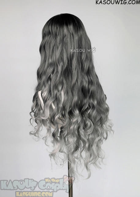 Mermaid Waves -  ♦ Charcoal Gray ♦