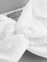OMONSIM Wholesale Plus Size Women White Tank Top Summer Sexy Sleeveless Backless Lady Oversize Tube Top Cropped Vest