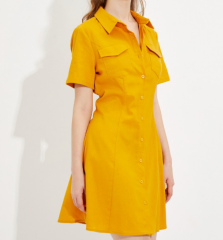 OMONSIM Wholesale summer new elegant and slim high-end temperament dress women's sexy waist slim skirt