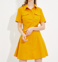 OMONSIM Wholesale summer new elegant and slim high-end temperament dress women's sexy waist slim skirt