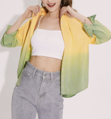 OMONSIM Wholesale Early Autumn Lazy Wind Long Sleeve Shirt Tops Women's New Western Style Design Tops
