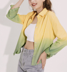 OMONSIM Wholesale Early Autumn Lazy Wind Long Sleeve Shirt Tops Women's New Western Style Design Tops