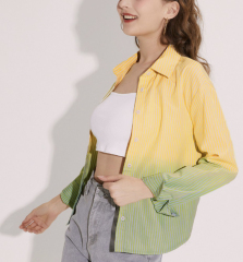 OMONSIM Wholesale Early Autumn Lazy Wind Long Sleeve Shirt Tops Women's New Western Style Design Tops